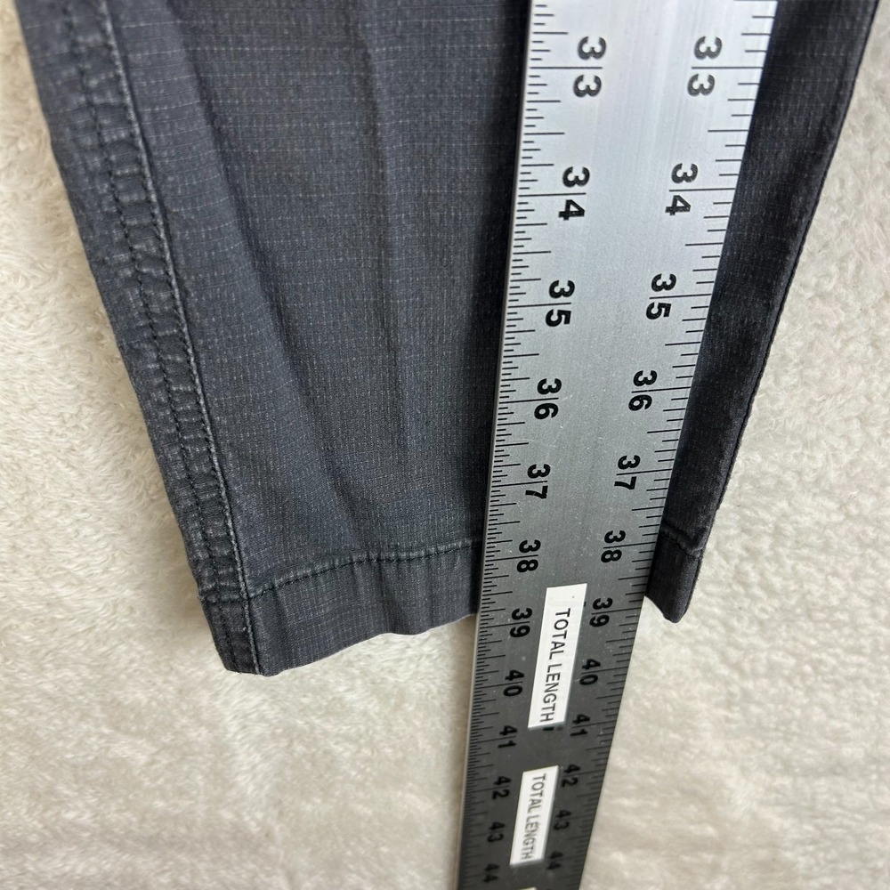 Vuori Ripstop Climber Pants Mens Size M Black Tapered Fit Drawstring "Read" - Picture 14 of 16